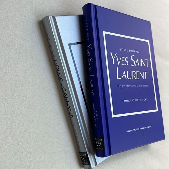 Dolce & Gabbana and Yves Saint Laurent Fashion Book Set - Picture 12 of 12